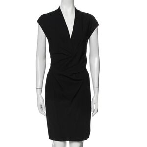 Helmut Lang Knee Length Dress, Black Size 0